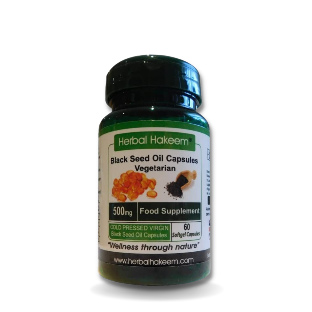 Black Seed Oil Softgel Capsules (Vegetarian)