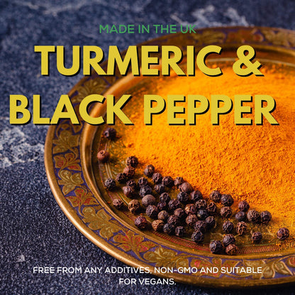 Turmeric and Black Pepper Capsules