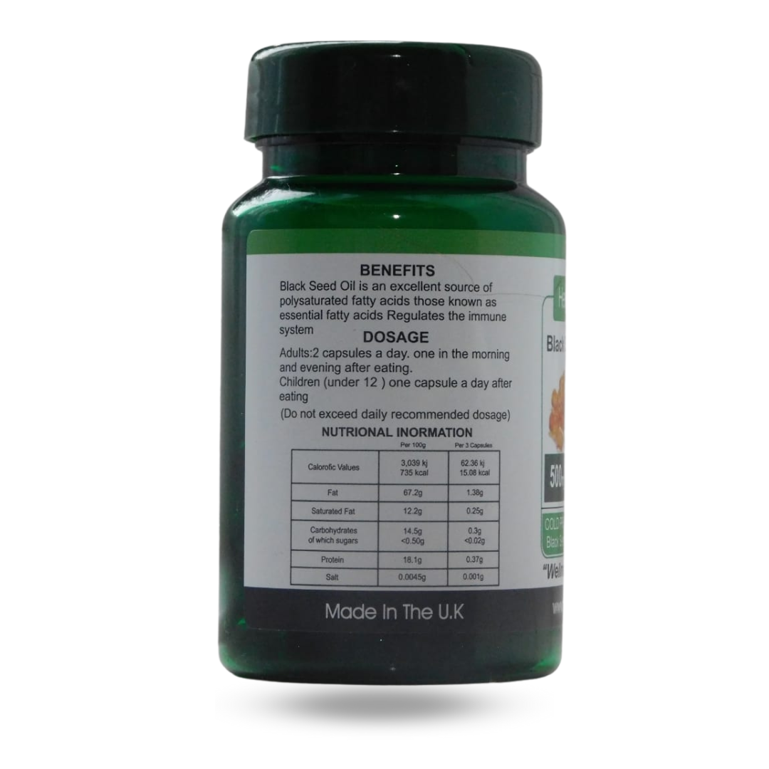 Black Seed Oil Capsules